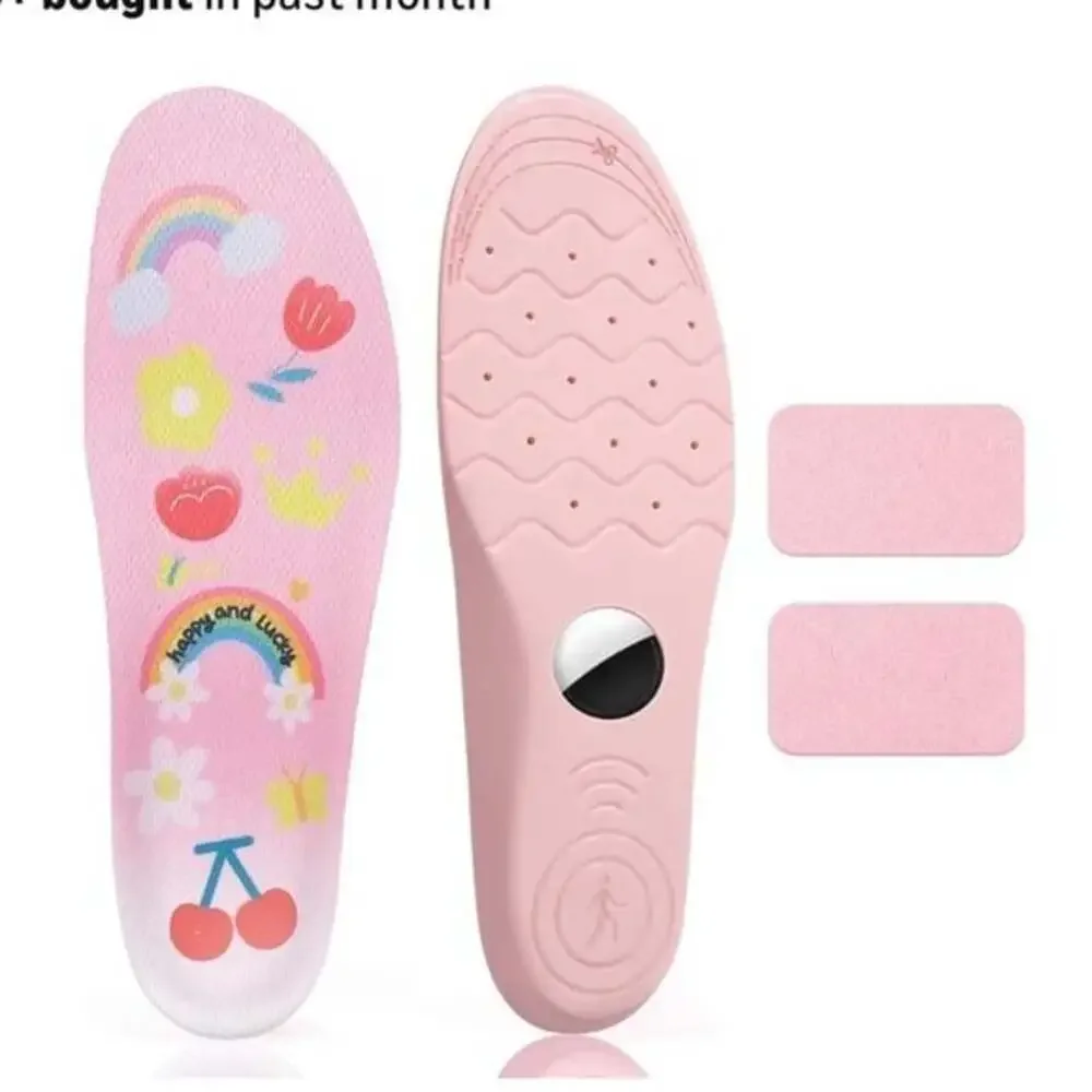 Sifemp Hidden AirTag Shoe Insoles Inserts Kids Pink Size 10–12C New in Box